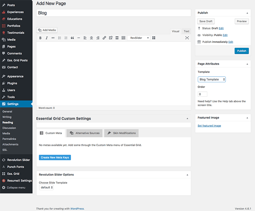 How to Make a Personal Resume Website From a WordPress Theme